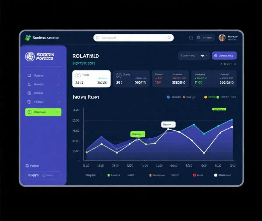 AI赛事分析软件与计划管理界面